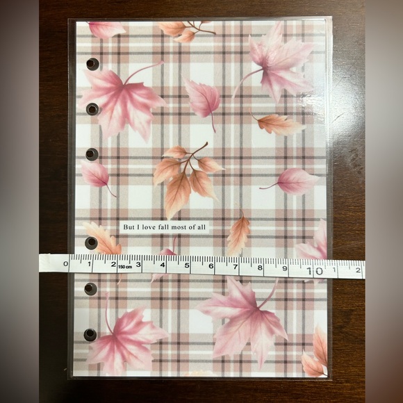 A6 - Fall Theme Picture Agenda Divider Dashboard (leaves/plaid) - Picture 4 of 4